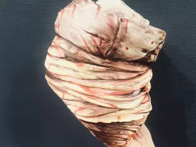 Silent Hill Nurse Head Wearable Cosplay 3D print model