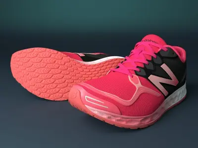 New Balance M1980GB 3D model