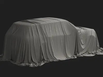 Ordinary Car Cover 07 3D model