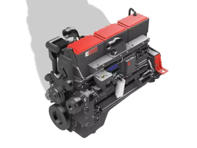 DIESEL CUMMINS ENGINE N14 OR CELET 3D print model
