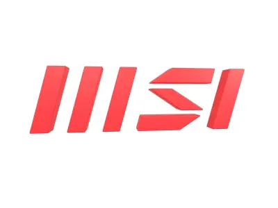 MSI Logo v2 002 Free low-poly 3D model