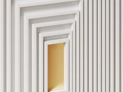 3D Wall Art 001 3D model