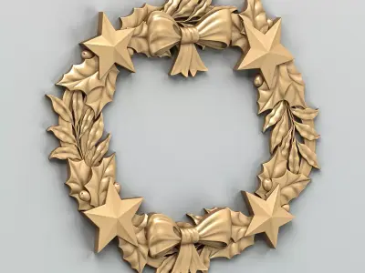 Wreath 002 3D model