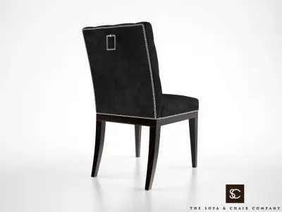 The Sofa and Chair Company Lucas dining chair 3D model