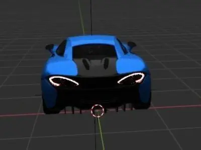 mclaren car 3D model