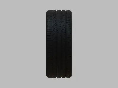 Miniature Enkei PX-10 Rim and Tire - 3D Print - No Textures 3D print model
