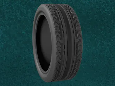 Car Tires Goma Velox Trail Series Lot1 N1-3 Group 1 3D model