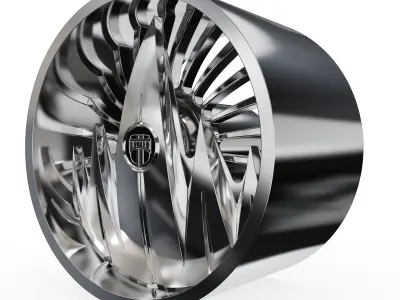 DUB F U WHEEL 3D MODEL 3D print model