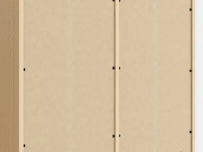 TONSTAD Shelving unit 1 Low-poly 3D model