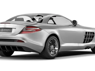 Mercedes-Benz SLR McLaren 2004 3D model