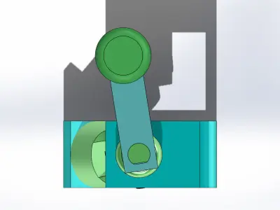 Universal joint 3D model