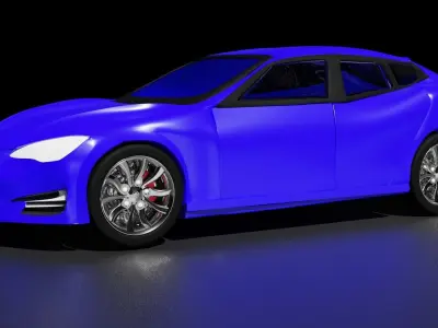 concept car 3D model shop