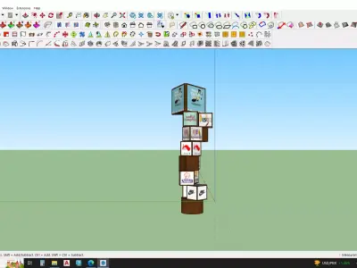 sculpture tower 3d model 3D model