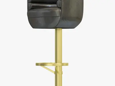 Essential Home Loren Bar Chair 3D model