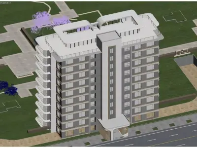 Modern Residence 3D model