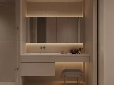   Bedroom interior 08 3D model