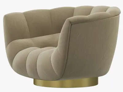 Brabbu Essex armchair 3D model