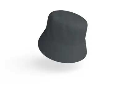 Bucket Hat M01 Low-poly 3D model