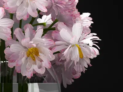 Flower Vase Set 3D model