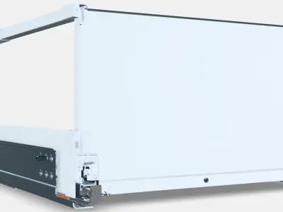 EXCEPTIONELL Drawer high with push to open 7 Low-poly 3D model