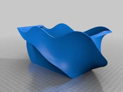 Bowl chair on table Free 3D print model purchase