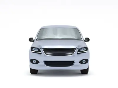 Sport car inspired by recent models 3D model