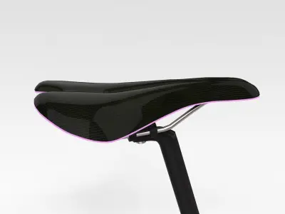 Racing Bicycle - Pink 3D model