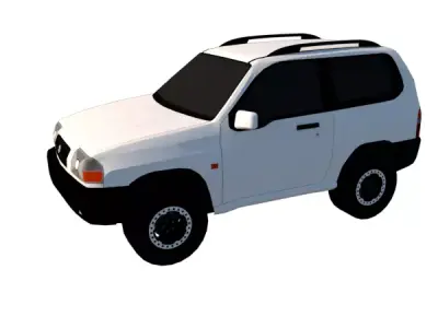 SUZUKI VITARA 1 6 JGLX 4X4 1999 LIFTED Low-poly 3D model