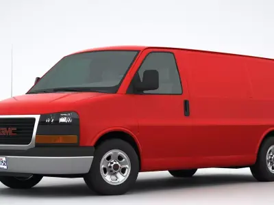 GMC Savana Van 3D model