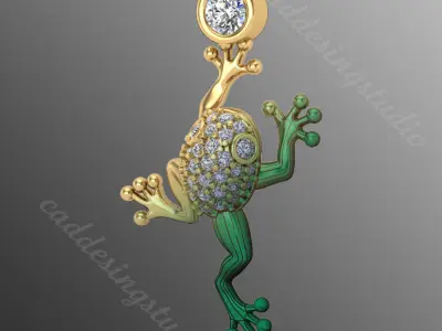 Pendant kt15 3D print model
