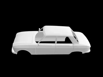 Peugeot 204 Berline  3D print model
