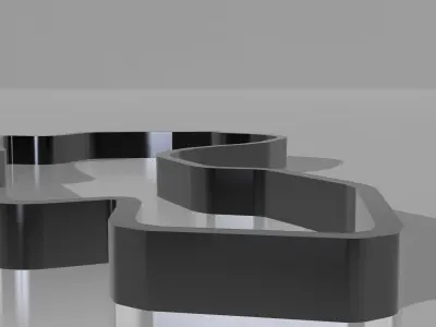 F1 Circuit Melbourne 2022 3D Print Model 3D print model