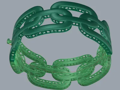 bracelet cartier-01 3D print model