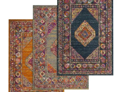 Rug Set 231 3D model