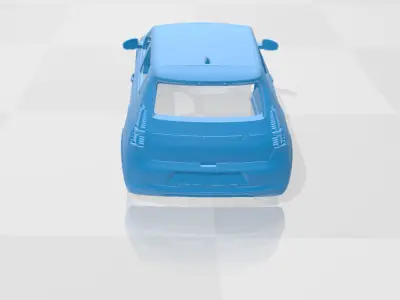 Renault 5 E-Tech - Body Car STL Model 3D print model