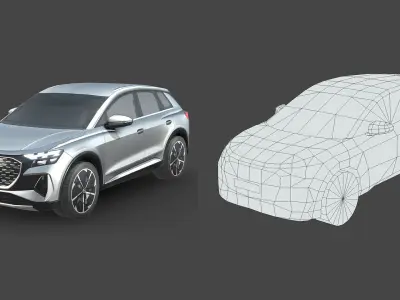 Low-Poly Car Pack 019 - Dynamic Duo