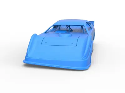 Shell of Australian Super Sedan Version 2 Scale 1 to 25 3D print model