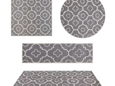 Rugs No 560 Low-poly 3D model