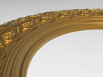 Carved Picture Frame 3D model 92