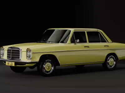 Mercedes 250 W114 3D model