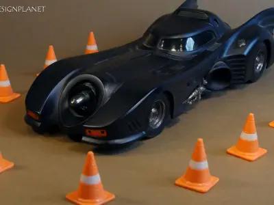 Traffic cone 3D print model