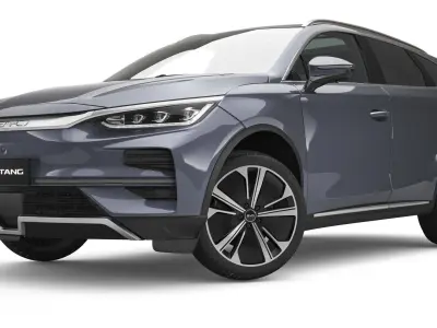 2024 BYD Tang EV With Interior 3D model