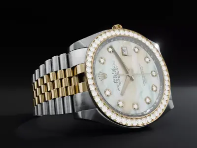 ROLEX Datejust 36 Mother Of Pearls Diamond Jubilee 3D model