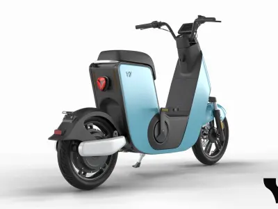 Scooter Yadea v7 3d model 3D model