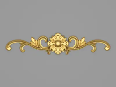 Classic Carved 007 3D model