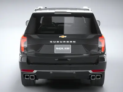 Chevrolet High Country Suburban CG 2025 3D model