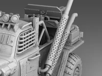 Pickup of survivors 3D print model