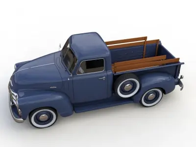 CHEVY 3100 PICKUP 1954 3D model