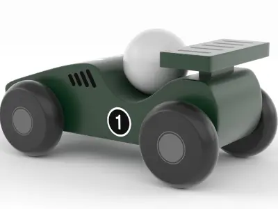 Toy Car 3D model by javidan - Textured