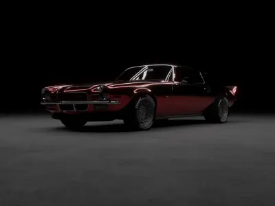 1970 Z28 Camaro 3D model